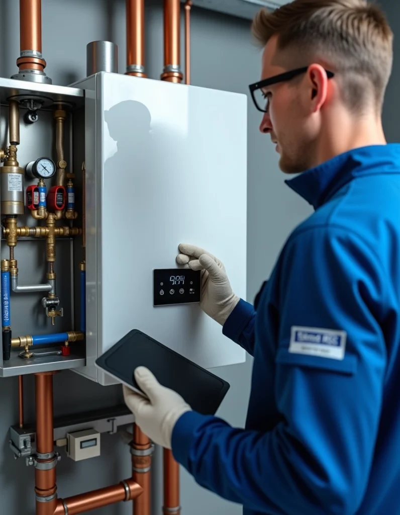 points de contrôle essentiels pour une chaudière à condensation